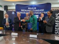 Memorandum Perjanjian (MOA) antara Jabatan Tenaga Manusia dengan SG TVET Group dan Siemens 